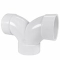 Pinpoint PVC 00327 1000HA 3 in. DWV Double PVC Elbow PI3277060